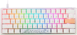 Oem מקלדת מכנית Ducky One 3 Mini Cherry Silver Switch בצבע לבן