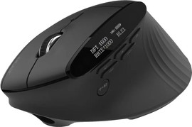 Acer עכבר אלחוטי אנכי Acer Smart Fit - צבע שחור