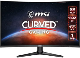 MSI מסך מחשב גיימינג קעור 31.5" MSI אמ.אס.איי Optix G321C