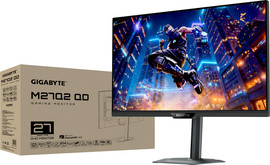 Gigabyte מסך מחשב גיימינג Gigabyte M27Q2 27" 2K SS IPS 200Hz 1ms - טכנולוגיית KVM - צבע שחור