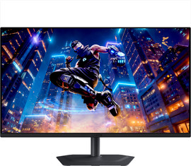 Gigabyte מסך מחשב גיימינג Gigabyte MO32U2 32" 4K QD-OLED 240Hz 0.03ms - טכנולוגיית KVM - רמקולים מובנים - צבע שחור