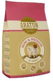 ARATON אראטון מזון לכלב בוגר מגזע קטן ובינוני מבוסס עוף