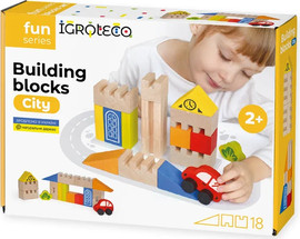 Igroteco מסלול בעיר – ערכת בנייה מעץ - Igroteco