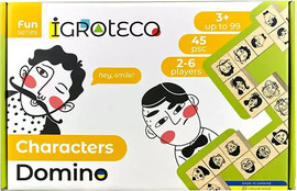 Igroteco דומינו דמויות מעץ - Igroteco