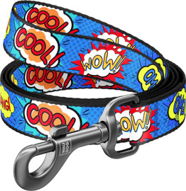 Wau Dog WAUDOG רצועה לכלבים במגוון עיצובים ייחודיים - עיצוב ומידה לבחירה Style cool Size L- XXL - 122 cm