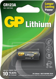 GP סוללת ליתיום CR123A 3V תוצרת GP