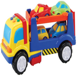 לי גיא משאית מוביל אורקולית + 4 מכוניות