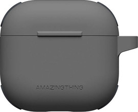 AMAZINGTHING AMAZINGTHING Omni GripClip Case AirPods 4 Black - מגן עם קליפס אחיזה לאיירפודס 4 שחור