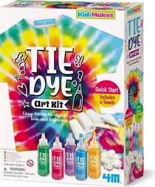 4M TieDye תלת מימד – ערכת אמנות - 4M