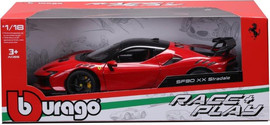 Bburago BURAGO מכונית דגמים 1:18 פרארי R & P - SF90 XX Stradale