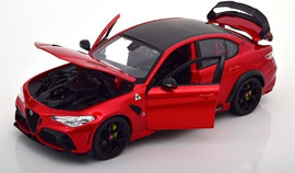 Bburago דגם מכונית בוראגו Alfa Romeo Giulia GTAm אדום 1:18 Bburago