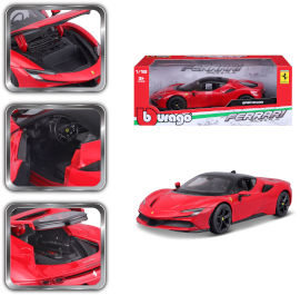 Bburago מכוניות דגמים Diecast 1:18 - פרארי SF90 STRADALE