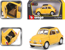 Bburago מכוניות דגמים Diecast 1:24 -  פיאט 500F