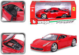 Bburago מכוניות דגמים Diecast 1:24 - פרארי 458 ITALIA