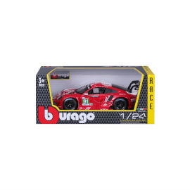 Bburago מכוניות דגמים Diecast 1:24 - פורשה 911 RSR LM 2020