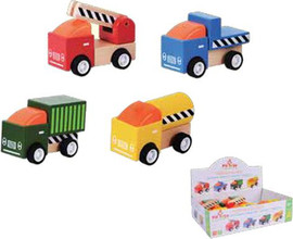 Pit Toys משאית עץ - מונטסורי