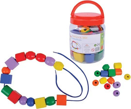 Pit Toys חרוזים גדולים להשחלה - Pit Toys