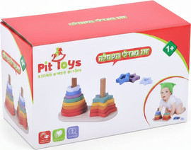 Pit Toys זוג מגדלי השחלה - Pit Toys
