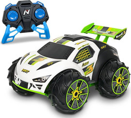 Nikko מכונית שטח אמפיבית עם שלט וטעינת USB מתאימה לכל שטח (חול, בוץ, שלג ואפילו מים) VAPORIZR™ 3 - ירוק