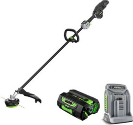 EGO חרמש סופר מקצועי 45 ס"מ 56V Brushless הקל והחזק מסוגו מסיבי פחמן + מטען מהיר + סוללה  5.0Ah