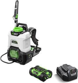 EGO מרסס גב 15 ליטר נטען 56V + סוללה 2.5Ah + מטען