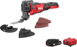 SKIL מולטיטול נטען (רב כלי) Brushless 20V עם סט אביזרים + סוללה 2.0Ah + מטען