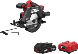 SKIL מסור עגול 165 מ"מ ("6.5) מקצועי 20V Brushless עם סמן צל + סוללה 2.0Ah + מטען
