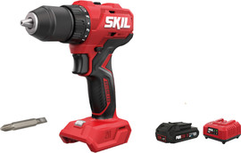 SKIL מקדחה/מברגה נטענת 13 מ"מ 20V Brushless + גיר 2 מהירויות +סוללה 2.0Ah + מטען