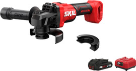 SKIL משחזת זווית נטענת 115 מ"מ ( "4.5) 20V Brushless התנעה רכה + סוללה 2.0Ah + מטען