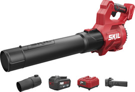 SKIL מפוח עלים חשמלי נטען 20V Brushless + סוללה 4.0Ah + מטען