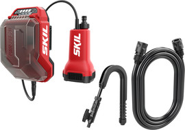 SKIL משאבת מים טבולה נטענת 20V מתנה סוללה 2.0Ah + מטען