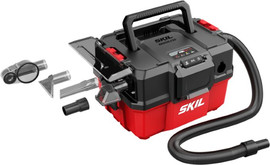 SKIL שואב אבק יבש/רטוב/ נושף אוויר 20V Brushless XP + סוללה 4.0Ah