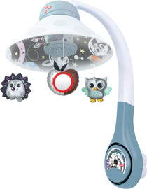 winfun מובייל לתינוק עם מקרן היער הקסום 3 ב 1 בצבעים לבחירה