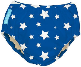 צ׳רלי בננה חיתול שחייה WHITE STARS BLUE
