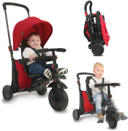 SMART TRIKE סמרט פולד 400 אדום מתקפל