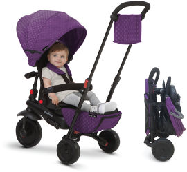 SMART TRIKE סמרט פולד 700 סגול תלת אופן מתקפל