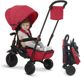 SMART TRIKE סמרט פולד 700 אדום תלת אופן מתקפל