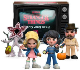 Disney דמות אספנות "דברים מוזרים" יו-מי קפסולות 6.5 ס"מ YuMe Stranger Things Surprise Upside Down Capsules