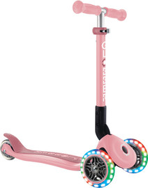 Globber קורקינט מתקפל לפעוטות אקולוגי דגם Junior Foldable Lights Ecologic צבע ורוד
