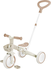 Globber תלת אופן 3ב1 דגם Learning Trike 3in1 Plus Ecologic צבע קוקוס