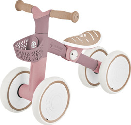 Globber אופני למידה מגיל שנה דגם Learning Bike Ecologic צבע ורוד
