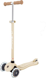 Globber קורקינט חכם לילדים מגיל 3 דגם Signature Lights Ecologic צבע Taupe