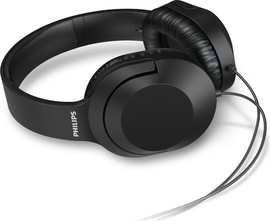 PHILIPS אוזניות חוטיות PHILIPS HI-FI OVER EAR TAH2005BK שחור