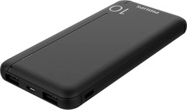 PHILIPS סוללת גיבוי Philips DLP1810CB/00 בקיבולת 10000mAh – טעינה מהירה ויציבה בכל מקום
