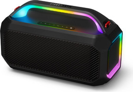 PHILIPS רמקול נייד PHILIPS TAS7000EB/00 תאורת LED הספק 100W שחור