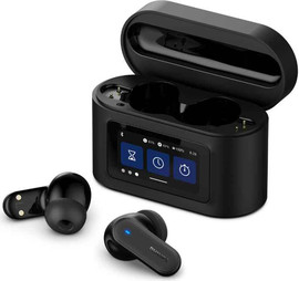 PHILIPS אוזניות TWS Earbuds ANC ונרתיק טעינה חכם Philips TAT6000BK/00 שחור