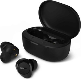 PHILIPS אוזניות Dots TWS Philips TAT1300 עד 24 שעות האזנה בחרו צבע שחור