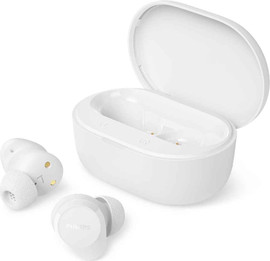 PHILIPS אוזניות Dots TWS Philips TAT1300 עד 24 שעות האזנה בחרו צבע לבן