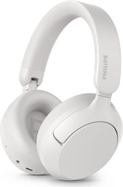 PHILIPS אוזניות אלחוטיות Philips TAH6000 עם ביטול רעשים ANC בחרו צבע לבן