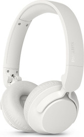 PHILIPS אוזניות אלחוטיות Philips On-Ear TAH4000 לבן